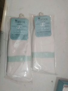 Kids School White Socks 2 Pair Of Socks (Upto 11-12 Years Of Age)