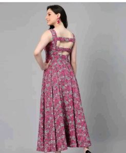 Floral Cutout Maxi Dress
