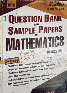 QUESTION BANK FOR CLASS 12 MATHEMATICS