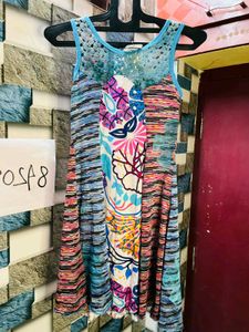 Women Printed Multi Colour Dress
