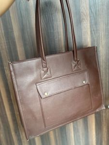 Brown Tote Bag