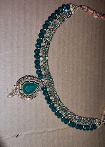 Emerald Green Necklace &amp; Earring Set