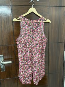 Floral Tank Top/ short dress