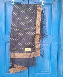 Green Sareee Without Blause