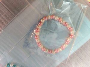 Pink Pearl Beaded Bracelet