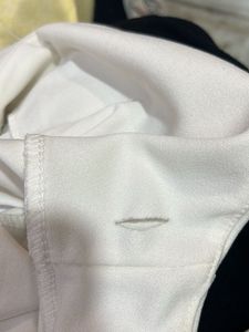 White V-Neck Cami Top