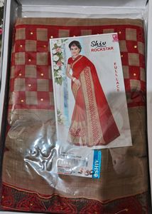 Red Saree
