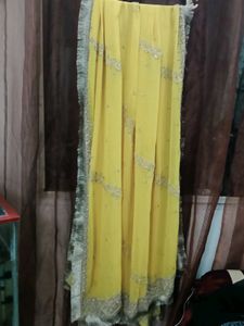 Yellow Embroidered Kurta Set