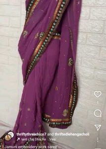 Zari  Wark Saree