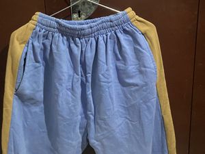 co ord set Blue &amp; Brown