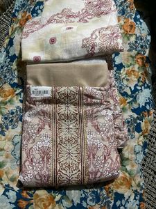 Unstitched Cotton Suit Meterial