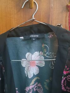 Madame Floral Print Kimono Shrug