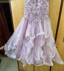 Violet Party Gown