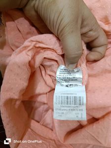 Chanderi Cotton Peach Top