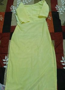 Light Yellow Kurti