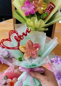 hair clip bouquet 💐