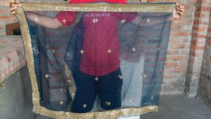 Unstitched Lehenga Choli And Dupatta Set