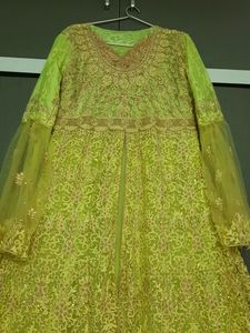 Bridal Dress Frock With Duppata