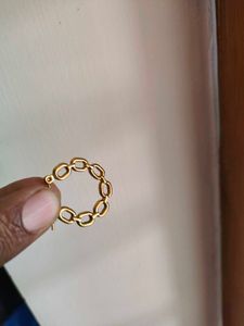 Gold Chain Link Earrings