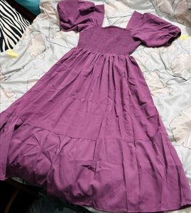 Chic Purple Maxi Dress