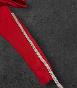 Red Adidas Trefoil Hoodie - Classic Comfort