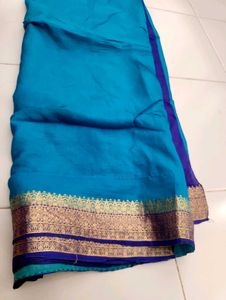 Traditional Saree 💙 Blue Colour 😍