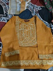 Elegant Embroidered Kurta Set