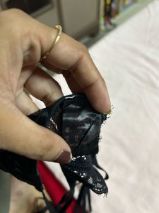 Lace Detail Thong