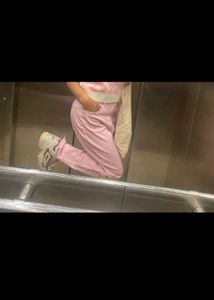 baby pink jeans