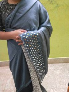 Mirror Work saree