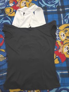 Chic Black &amp; White Top