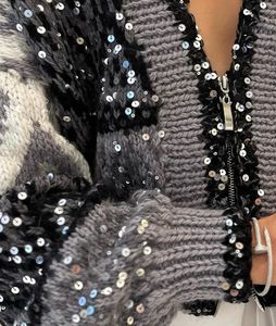 IMPORTED sequence korean cardigan