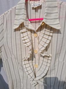 Vintage White Blouse