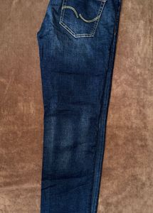 Dark Blue Denim Jeans