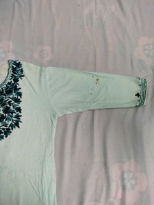 Embroidered Tunic Short Kurti