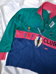 🇦🇮 [Unisex] Vintage SNF Golf Wear Pullover