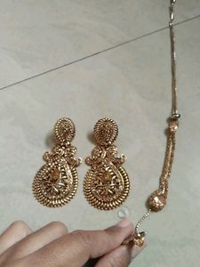 Wedding, Party Earing With Ring
