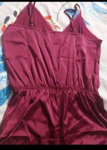 Patchwork Sleep Jumpsuit
