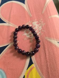 amethyst Beaded Bracelet