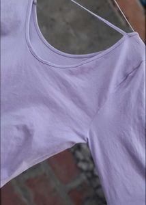 Round Nack Cotton Top 👕