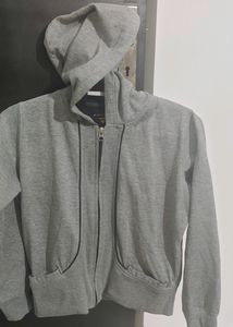 A Cayman Brand Crop Sweat Shirt 36 Size
