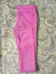 Pink Corduroy Pants