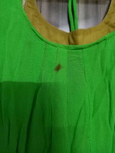 Green Anarkali Kurta