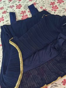 Blue Cape Top