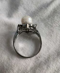 Real Pearl Silver Ring TARNISH FREE