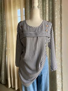 Size Upto L Stripe Everyday Basic Wear
