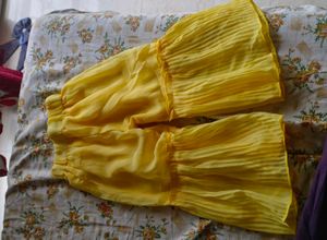Baby Girl Yellow Fancy Dress