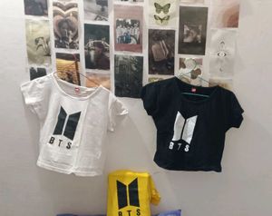 BTS crop top (Set of 3)✨