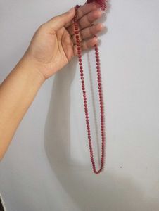 Real Ruby &amp; Green Aventurine Crystal Mala combo