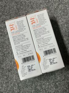 Plum Mandarin Vitamin C Serum pack 2